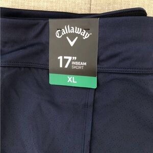 Callaway Ladies' Golf Skort Truesculpt 17" Moisture wicking Blue Size XL